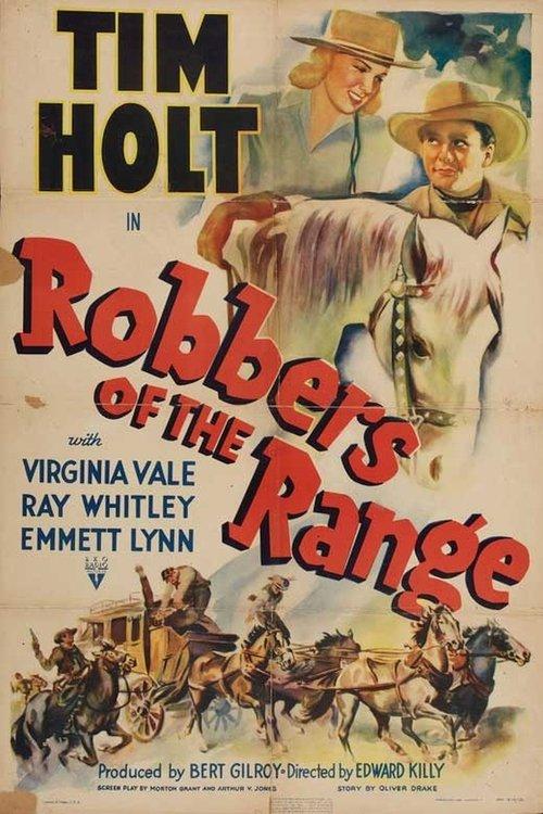 Robbers of the Range film afişi