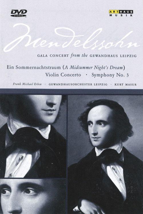 Mendelssohn Gala Concert From the Gewandhaus Leipzig film afişi