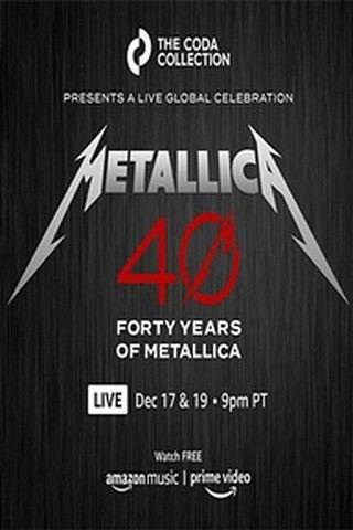 Metallica: 40th Anniversary Shows Live at Chase Center 2021 film afişi