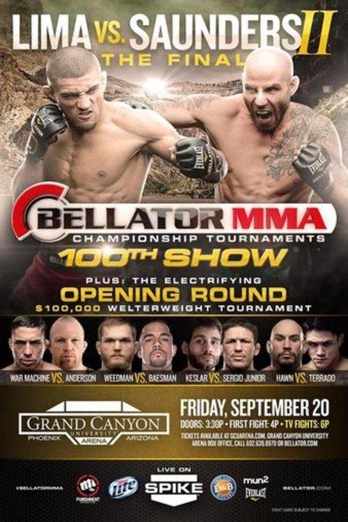 Bellator 100: Lima vs. Saunders film afişi