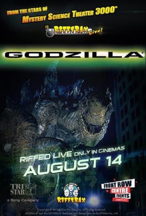 RiffTrax Live: Godzilla film afişi