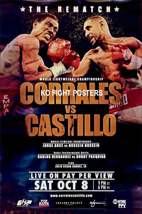 Diego Corrales vs. José Luis Castillo II film afişi