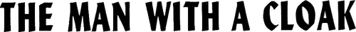 The Man with a Cloak logo