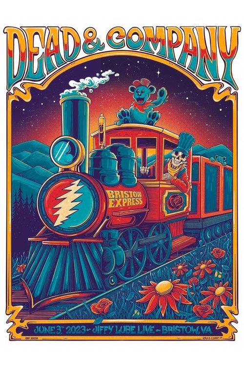 Dead & Company:2023-06-03 Jiffy Lube Live, Bristow, VA, USA film afişi