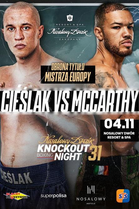 Michal Cieslak vs. Tommy McCarthy film afişi