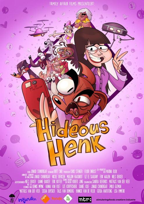 Hideous Henk dizi afişi