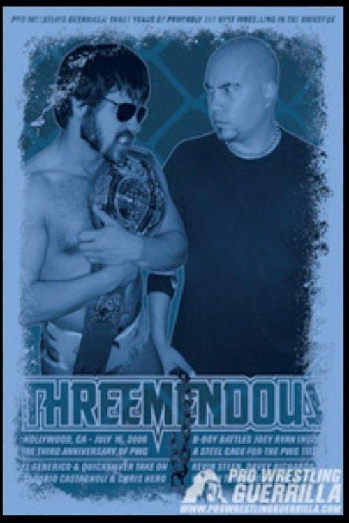 PWG: Threemendous film afişi