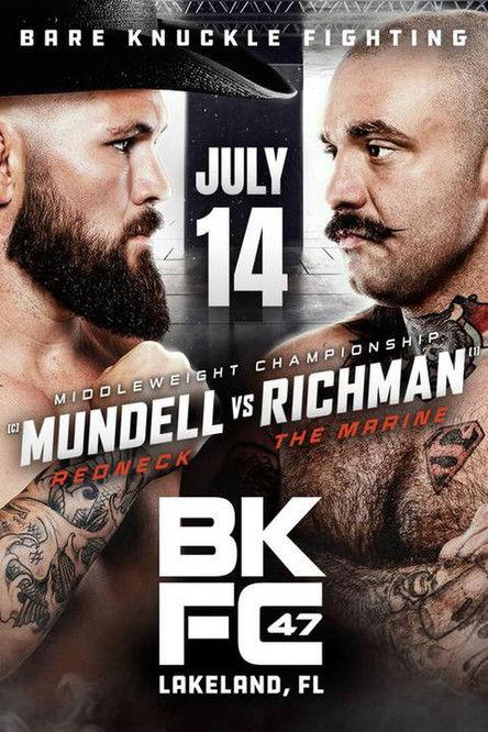 BKFC 47: Mundell vs. Richman film afişi
