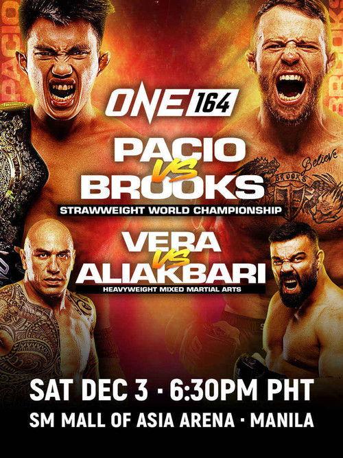 ONE 164: Pacio vs. Brooks film afişi