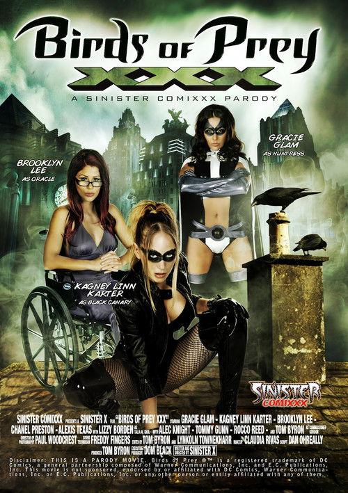 Birds Of Prey XXX : A Sinister Comixxx Parody film afişi