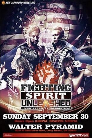 NJPW Fighting Spirit Unleashed 2018 film afişi
