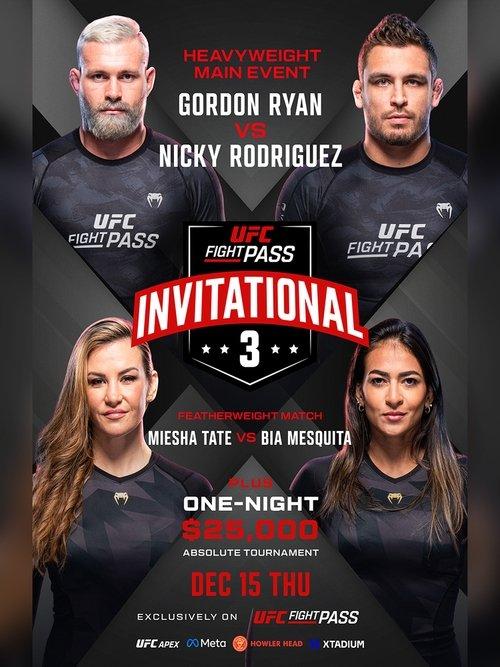 UFC Fight Pass Invitational 3 film afişi