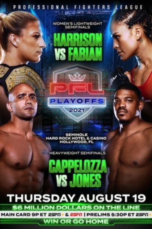 PFL 2021 #8: Playoffs - Harrison vs Fabian film afişi