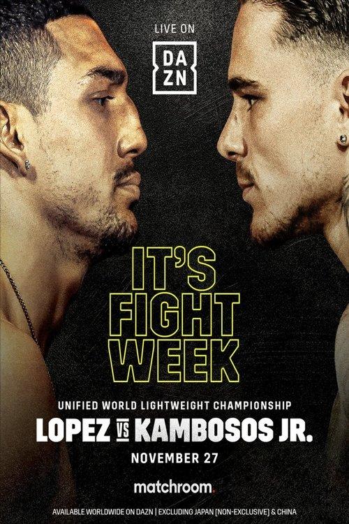 Teofimo Lopez vs. George Kambosos Jr film afişi