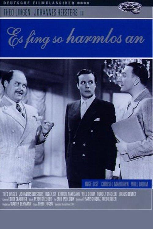 It All Started So Gaily film afişi