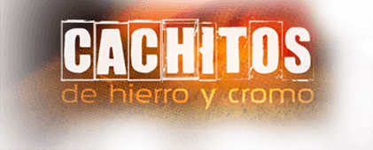 Cachitos de hierro y cromo logo