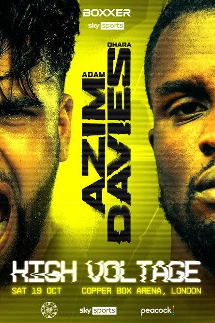 Adam Azim vs. Ohara Davies film afişi