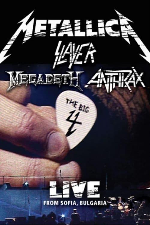 Megadeth - The Big Four - Live from Sofia, Bulgaria film afişi