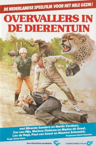 Overvallers in de dierentuin film afişi