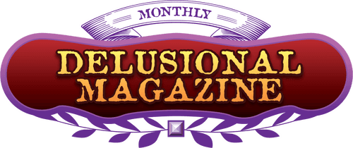 Delusional Monthly Magazine logo