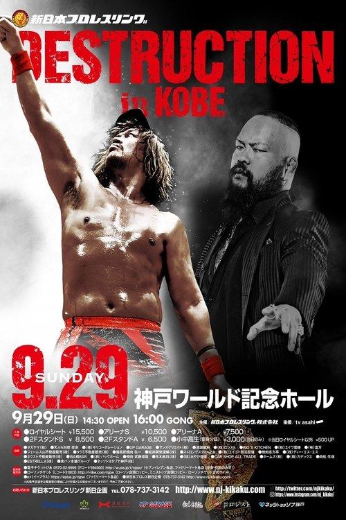 NJPW Destruction in Kobe 2024 film afişi