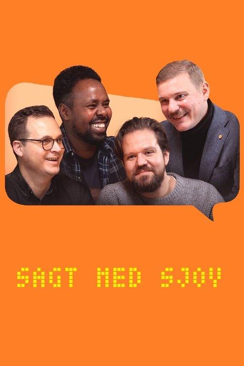 Sagt med sjov dizi afişi