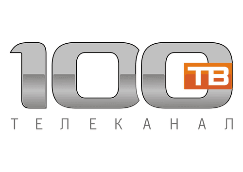 100 TV logo