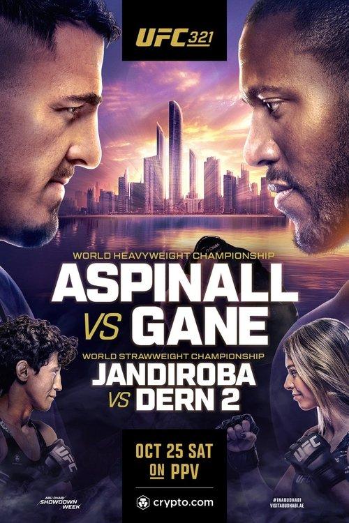 UFC 321: Aspinall vs. Gane film afişi