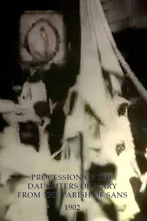 Procession of the Daughters of Mary from the Parish of Sans film afişi