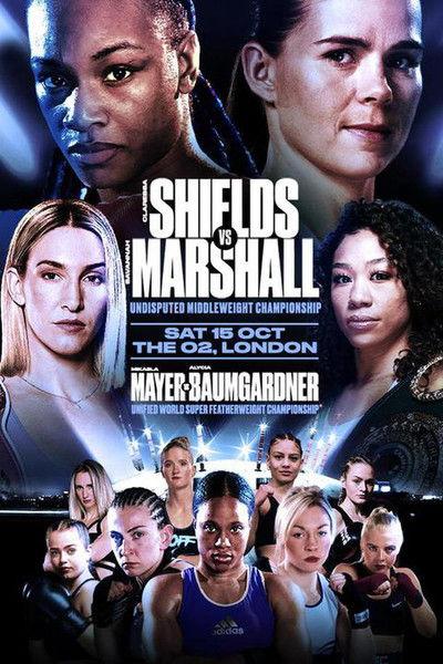 Claressa Shields vs. Savannah Marshall film afişi