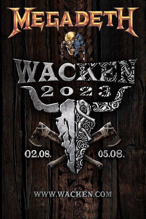 Megadeth - Live at Wacken Open Air 2023 film afişi