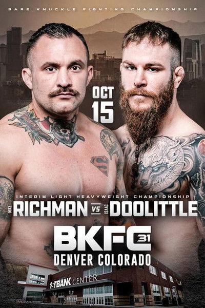 BKFC 31: Richman vs Doolittle film afişi
