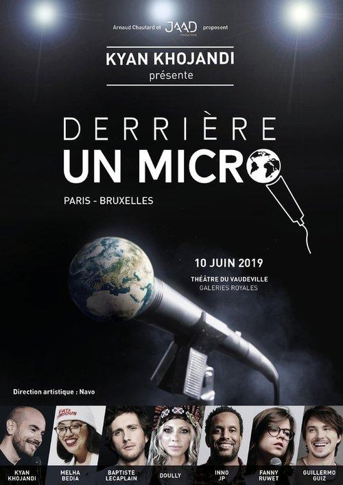 Derrière un micro - Paris-Bruxelles film afişi