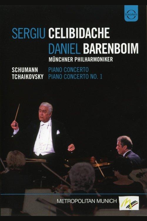 Daniel Barenboim & Sergiu Celibidache: Schumann, Piano Concerto / Tchaikovsky, Piano Concerto No. 1 film afişi