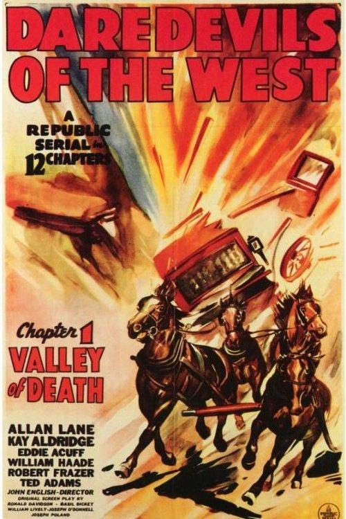 Daredevils of the West film afişi