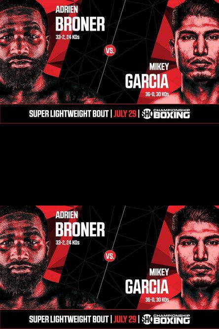 Adrien Broner vs. Mikey Garcia film afişi