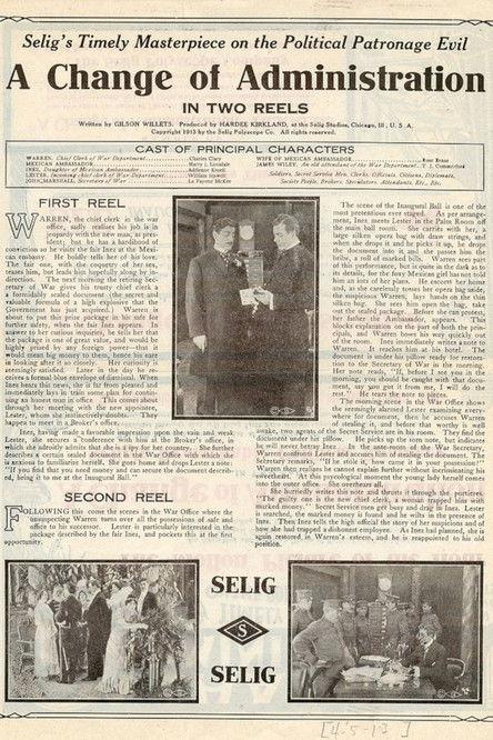 A Change of Administration film afişi