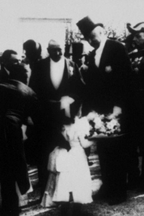 M. le président à l’hôpital militaire écoutant le compliment d’une petite fille film afişi