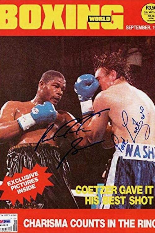 Riddick Bowe vs. Pierre Coetzer film afişi