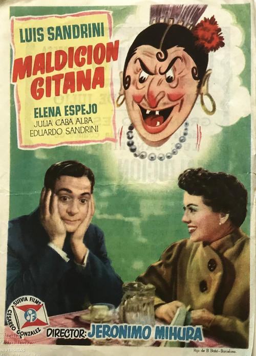 Maldición gitana film afişi