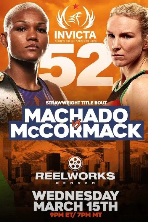 Invicta FC 52: Machado vs. McCormack film afişi