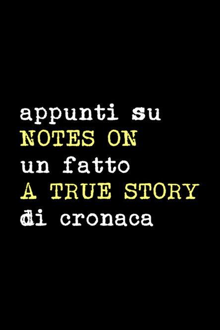 Notes on a True Story film afişi