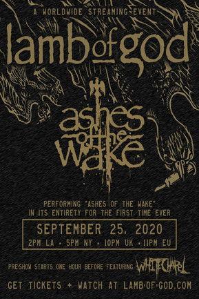 Lamb of God - Ashes of the Wake Live Stream film afişi