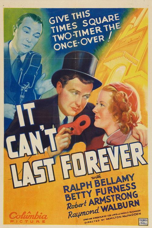 It Can't Last Forever film afişi