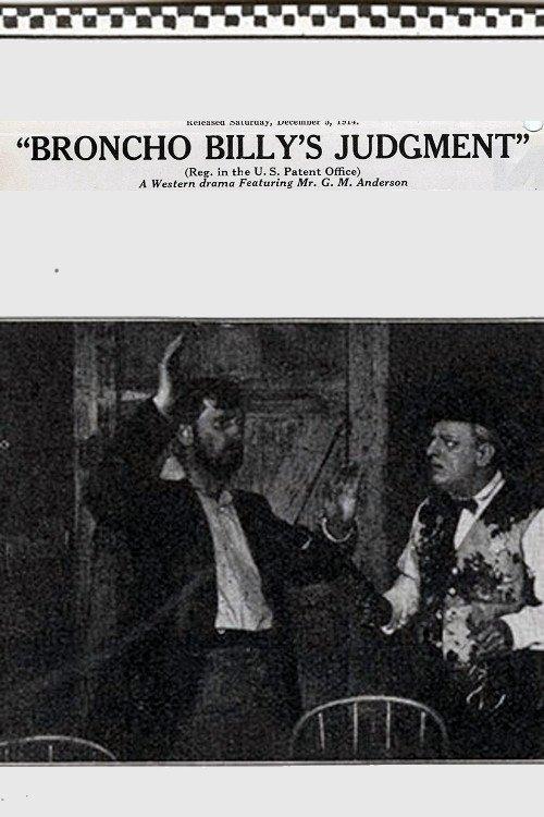 Broncho Billy's Judgment film afişi