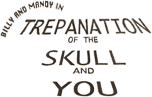 Billy and Mandy in: Trepanation of the Skull and You logo