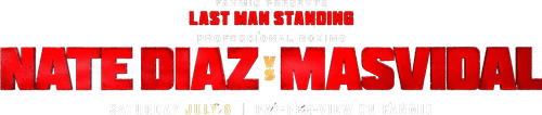 Nate Diaz vs. Jorge Masvidal logo