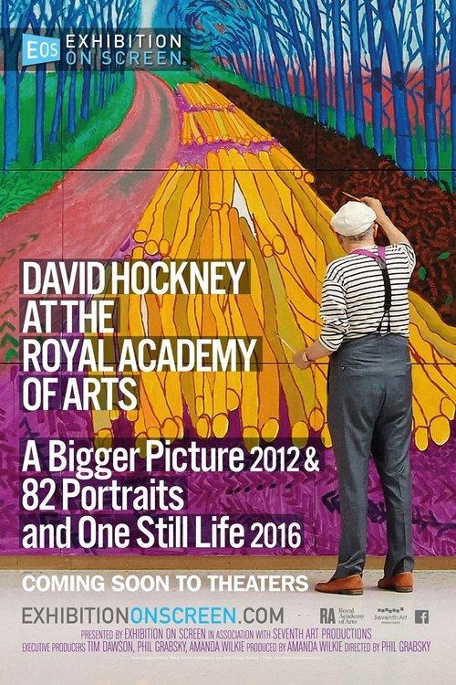 David Hockney at the Royal Academy of Arts film afişi