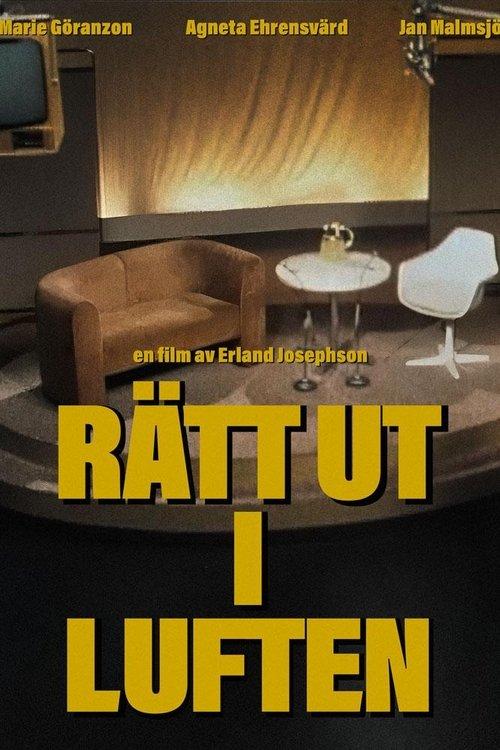 Rätt ut i luften film afişi