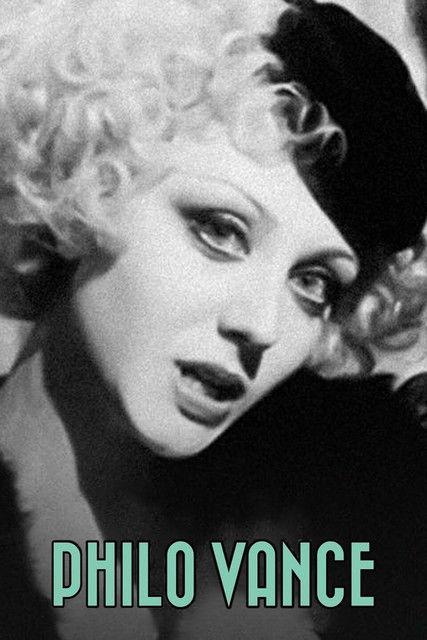Philo Vance dizi afişi